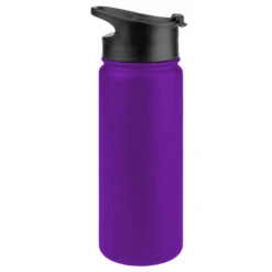 Tempercraft Bottle - Hot Lid 18oz Assorted Colors -Green And Swing Shop 18HB PURPLE clean