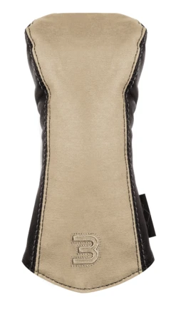 Sun Mountain Golf Canvas & Leather Head Covers -Green And Swing Shop 190745CanvasLeatherHeadcoverNatural Brown3