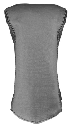 Sun Mountain Golf Canvas & Leather Head Covers -Green And Swing Shop 190753CanvasLeatherHeadcoverSlate Black1