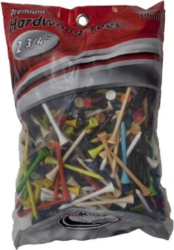 ProActive Premium Sports Hardwood Golf Tees 2.75" 500 Count