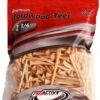 ProActive Premium Sports Hardwood Golf Tees 2.75" 250 Count -Green And Swing Shop 2.75 Natural 250