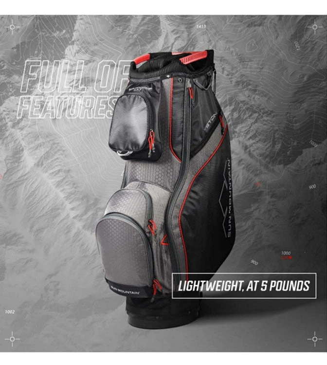 Sun Mountain Golf 2021 Teton Cart Bag 4 Sun Mountain Golf 2021 Teton Cart Bag - Image 2