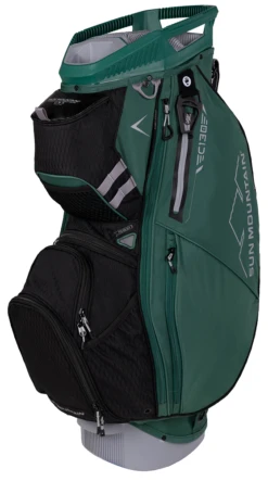 Sun Mountain 2023 C-130 14-Way Divided Golf Cart Bag -Green And Swing Shop 2023 C130 230308 green black cadet