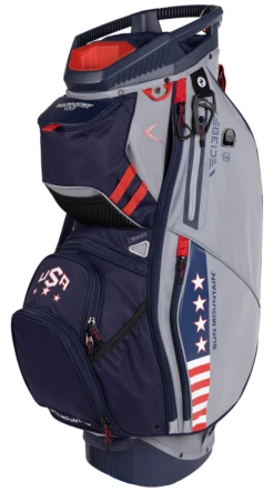 Sun Mountain Golf 2023 C-130 Supercharged 14-Way Cart Bag -Green And Swing Shop 2023 C130Supercharged 230311 patriot