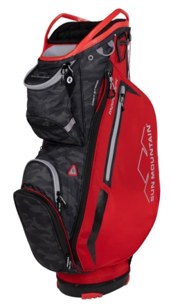 Sun Mountain Golf 2023 Maverick Cart Bag -Green And Swing Shop 2023 Maverick 230363 red black camo