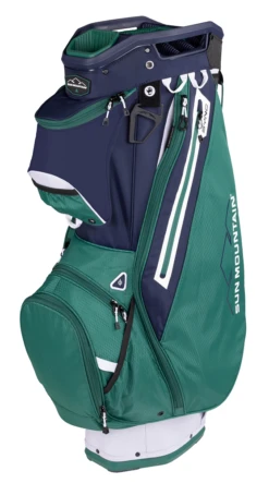 Sun Mountain Golf 2023 Sync Cart Bag -Green And Swing Shop 2023 Sync 230349 white green navy