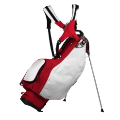 Sun Mountain Golf 2023 Collegiate Team Carry Stand Bag -Green And Swing Shop 2023 TeamStand N230167 red white