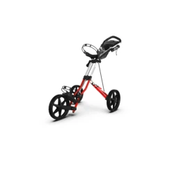 Sun Mountain V1R Push Cart -Green And Swing Shop 223004SpeedCartV1RFireRed White
