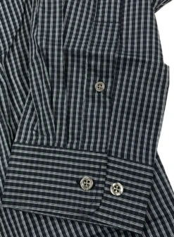 Callaway Jack Nicklaus Black Label By Perry Ellis Mini Plaid Button Down Shirts -Green And Swing Shop 2ColorsMiniPlaid ClassicNavy2