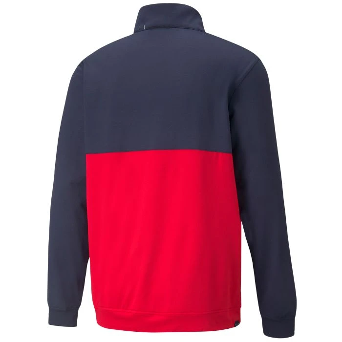 Puma Men's Gamer ColorBlock 1/4 Zip Golf Jacket 4 Puma Men's Gamer ColorBlock 1/4 Zip Golf Jacket - Image 2