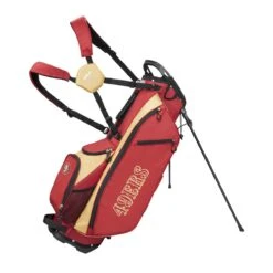 WIlson Staff NFL Licensed Stand Carry Golf Bags -Green And Swing Shop 49ers 36f43e08 a1fc 4580 b219 d390122e0099