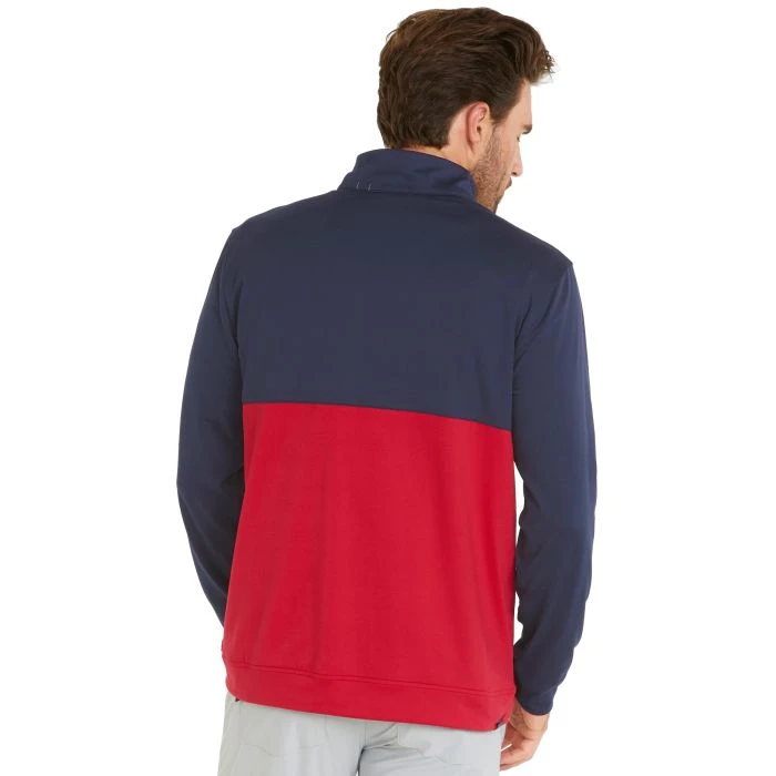 Puma Men's Gamer ColorBlock 1/4 Zip Golf Jacket 6 Puma Men's Gamer ColorBlock 1/4 Zip Golf Jacket - Image 4
