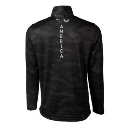 Puma Volition Flanked 1/4 Zip Golf Jacket -Green And Swing Shop 599440 01 bv min