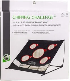 Chipping Challenge - 30" X 30" - Training Net -Green And Swing Shop 81zP9kiS01L. AC SL1500