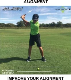 MVP Sport Golf Alignment Sticks 2-Pack 17 MVP Sport Golf Alignment Sticks 2-Pack -Green And Swing Shop AlignmentRods Red 3
