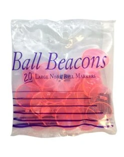 Beacons Large Neon Golf Ball Markers -Green And Swing Shop Ball Beacons Pink
