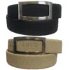 Izod Golf Genuine Leather Textured Belts -Green And Swing Shop Belt Leather Textured Pair