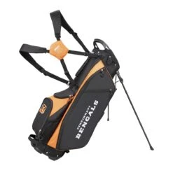 WIlson Staff NFL Licensed Stand Carry Golf Bags -Green And Swing Shop Bengals 3b08db1a 91df 469f 8802 644c54dfec26
