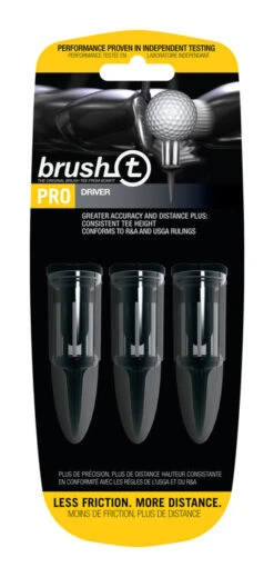 Brush-t Golf Original Brush Tees -Green And Swing Shop Black