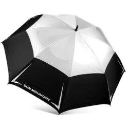 Sun Mountain Golf 68" Manual Umbrella 24 Sun Mountain Golf 68" Manual Umbrella -Green And Swing Shop Black White