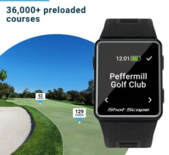 Shot Scope Golf G3 GPS Watch 30 Shot Scope Golf G3 GPS Watch -Green And Swing Shop Black G3 Product 480x441 Desktop 6