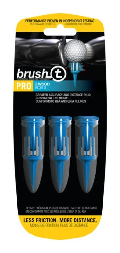 Brush-t Golf Original Brush Tees -Green And Swing Shop Blue