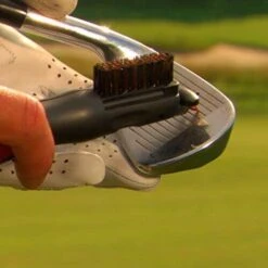 Frogger Golf BrushPro Retractable Golf Club Brush With Groove Cleaner -Green And Swing Shop BrushPro Hero 2 20190228