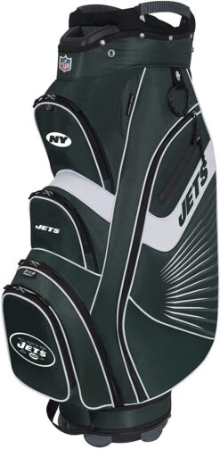 NFL The Bucket II Team Effort Cart Bag -Green And Swing Shop Bucket II Cart Bag New York Jets