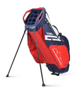 Sun Mountain Golf 2021 C-130S 14-Way Divided Stand Carry Bag -Green And Swing Shop C130SRed Navy WhiteAltShot