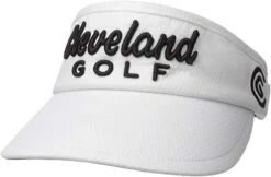 Cleveland Performance Visor -Green And Swing Shop ClevelandPerformanceVisor White0