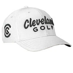 Cleveland Structured Golf Hat -Green And Swing Shop ClevelandStructuredhat White0