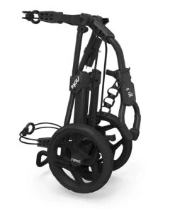 Clicgear Golf 3-Wheel Rovic Junior Push Cart Model RV3J -Green And Swing Shop Clicgear RV3J Charcoal Black 1