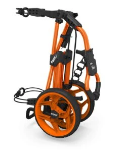 Clicgear Golf 3-Wheel Rovic Junior Push Cart Model RV3J -Green And Swing Shop Clicgear RV3J Orange 1