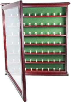 Clubhouse Collection Executive Golf Ball Display Cabinet -Green And Swing Shop ClubHouseGolfBallDisplay Executive3