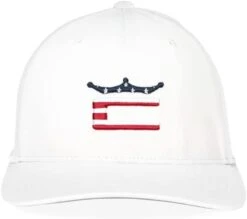 Cobra Stars And Stripes Crown C Snapback Golf Hat -Green And Swing Shop CobraStarsandStripesCrownCSnapback White 1