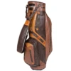 Sun Mountain 2023 Dundee Leather Cart Bag 2 Sun Mountain 2023 Dundee Leather Cart Bag -Green And Swing Shop Dundee N230412 java brown pecan