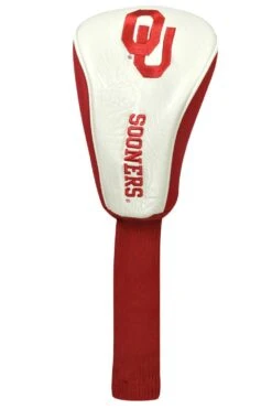 Team Golf NCAA Collegiate Driver Headcovers -Green And Swing Shop Ergonomix Driver Covers Oklahoma U