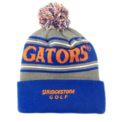 Bridgestone Golf NCAA Beanies Caps -Green And Swing Shop Florida Gators Back