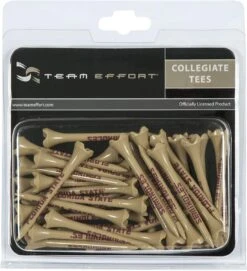 WinCraft Team Effort Collegiate Golf Tees 40 Pack -Green And Swing Shop Florida State Tees