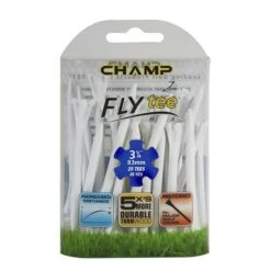 Champ Fly Tees 3.25" Plastic Golf Tees 13 Champ Fly Tees 3.25" Plastic Golf Tees -Green And Swing Shop Flytee 3.25 white