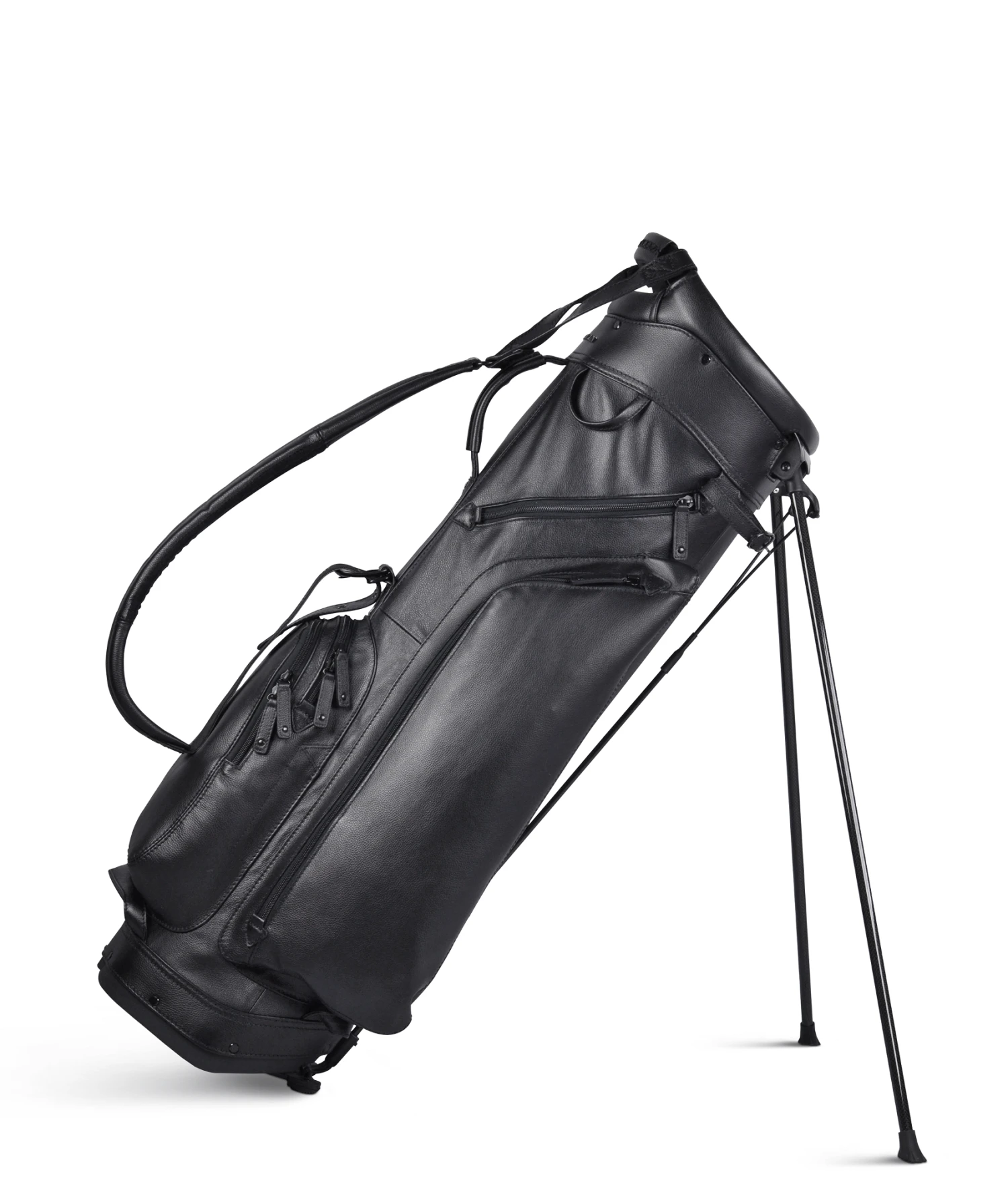 Sun Mountain Golf Leather Carry Stand Bag 8 Sun Mountain Golf Leather Carry Stand Bag - Image 6