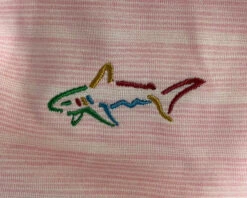 Greg Norman Play Dry Golf Polo -Green And Swing Shop GNPinkPolo3