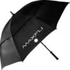 Maxfli 62" Dual Canopy Umbrella -Green And Swing Shop Golf Umbrella 62 inch black