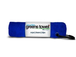 Clip Wipes Microfiber Golf Greens Towel -Green And Swing Shop Greens Towels Royal Blue