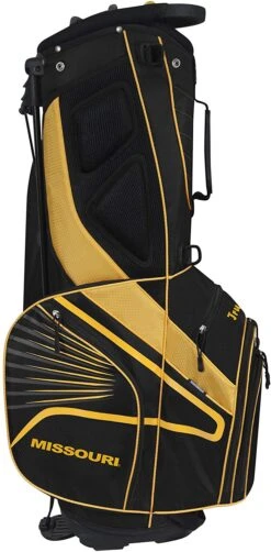 NCAA Collegiate The Gridiron III Team Effort Stand Bag -Green And Swing Shop Gridiron III Stand Bag Missouri Tigers 2