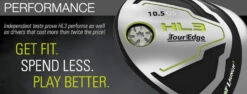 Tour Edge HL3 Hot Launch 3 OS Offset Driver -Green And Swing Shop HL3 Offset Driver 1