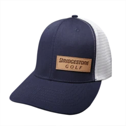 Bridgestone Leather Patch Hat -Green And Swing Shop Image 3 IMG 4860