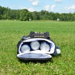 Intech Golf Bag Cooler & Accessory Caddy -Green And Swing Shop IntechCoolerBag Black8