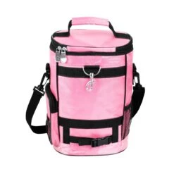 Intech Golf Bag Cooler & Accessory Caddy -Green And Swing Shop IntechCoolerBag Pink1