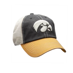 Bridgestone NCAA Relaxed Fit Mesh Hats -Green And Swing Shop Iowa